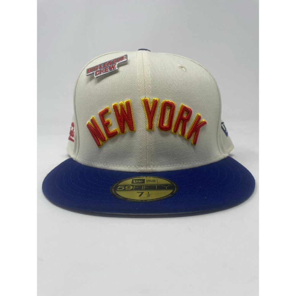 New Era New York Yankees x Big League‎ Chew 59FIFTY Fitted Hat Mens Size 7 1/2